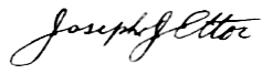 Joseph J Ettor