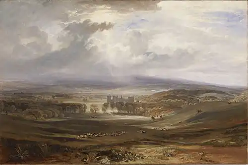 Raby Castle (1817) by Joseph Mallord William Turner