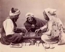 Chess players, 1859.