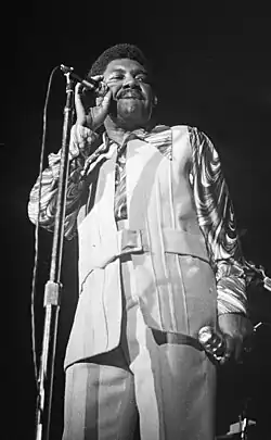 Parker at the 1970 Ann Arbor Blues Festival