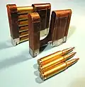 Kar. 31 Phenolic stripper clips with GP11 ball cartridges.