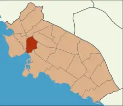 Location of Kalamış