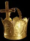 The smaller of the Imperial Crowns of Charles VII, made in Frankfurt
