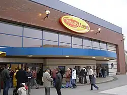 Entrance to Kalisz Arena