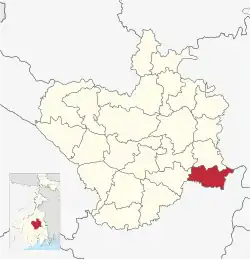 Location in West Bengal