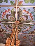 Unitarian church, flower pattern, 17th century