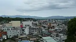 View of downtown Kanoya from Kanoya City Hall