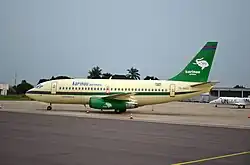 737 operated by Karinou Airline