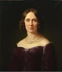 Portrait of Pauline Freifrau von Koenig-Warthausen (1805-1872), 1842