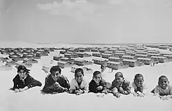 Khan Yunis refugee camp in 1955
