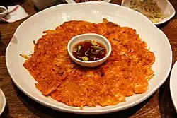 Kimchi-buchimgae (kimchi pancake)