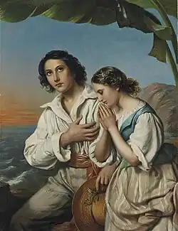 Paul and Virginie, 1840