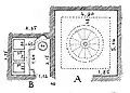 Plan of the Red-domed Cave A (cave 67)