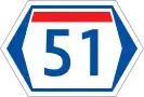 Seoul Special Metropolitan City Route 51 shield}}