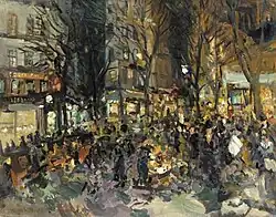 Parisian Street Scene