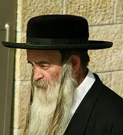 A religious Jew with payot, Jerusalem, Israel