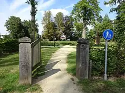 City parc at the monastery