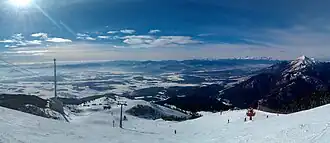 Panorama of Krvavec Ski Resort