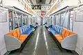 313-2000 series interior view showing longitudinal seating, January 2022