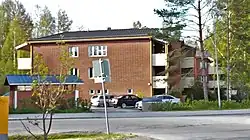 A house in the Kuokkalanpelto district