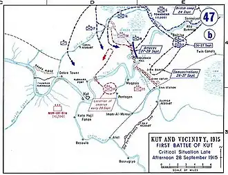 September, British offensive