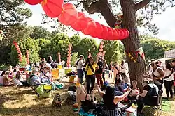 LIMF VIP area, introduced at the 2017 festival