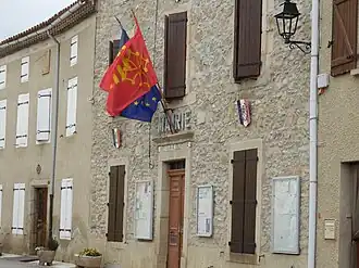 The town hall in La Digne-d'Amont