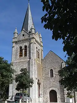 Church of St. Mesmin, La Chapelle-Saint-Mesmin, Loiret, France.