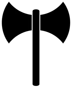 Labrys (represents lesbian feminism)[127][128][129]