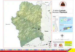 Official map of the Administrative post