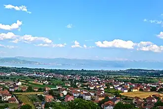 Radolišta and Lake Ohrid (background)