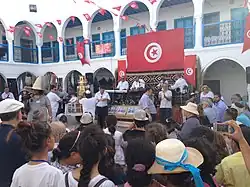 Lag BaOmer festival in Djerba's El Ghriba synagogue