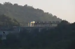Bhadra Dam view from Front Left
