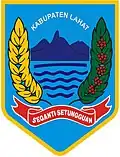 Coat of arms of Lahat Regency