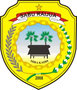Coat of arms of Sabu Raijua Regency