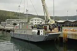 Passenger transport boat Capitán IHL, Chilean Army, 2015