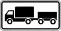 Type of vehicle (truck with lane)