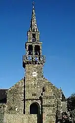 The church in Le Drennec
