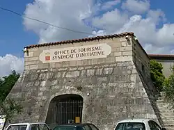 The base of the old tower keep