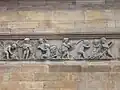 Leith Corn Exchange frieze: reaping and threshing