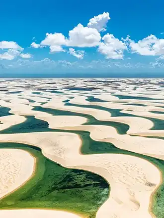 Lençóis Maranhenses, Brazil, an UNESCO World Heritage Site.