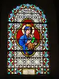 Stained glass window