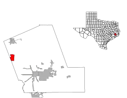 Location of Plum Grove, Texas