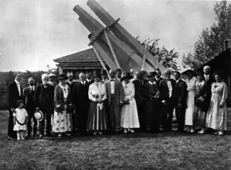 Group photo including Allen