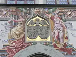 Rathaus portal at Lindau (Bodensee)
