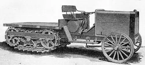 First Linn tractor, 1916