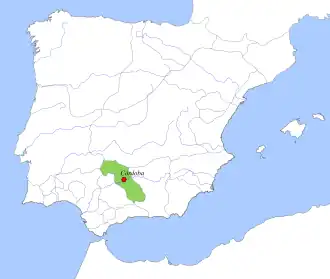 Taifa Republic of Córdoba, c. 1037.