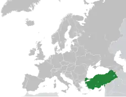 Bosporus is located in Europe