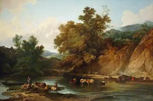 The River Wye at Tintern Abbey, 1805