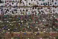 Love locks on the Schenley Bridge